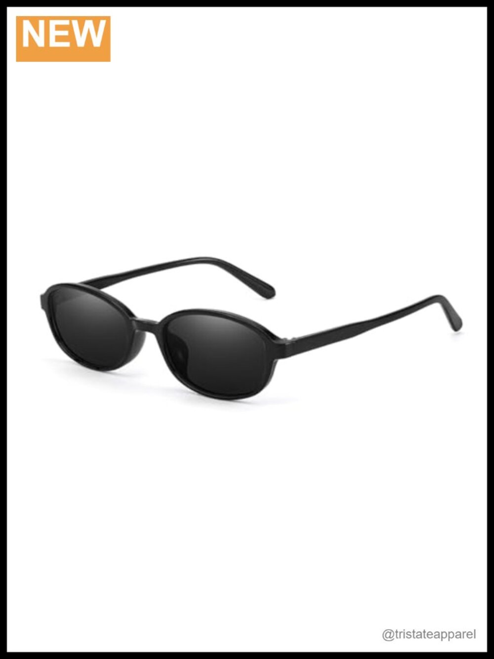 Retro Oval Sunglasses UV400 Protection Full Frame Y2K Trendy